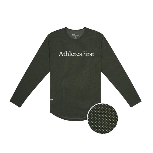 BYLT - Pulse Long Sleeve Drop-Cut